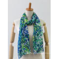 Latest multi-colour long light printing fashion ladies scarf